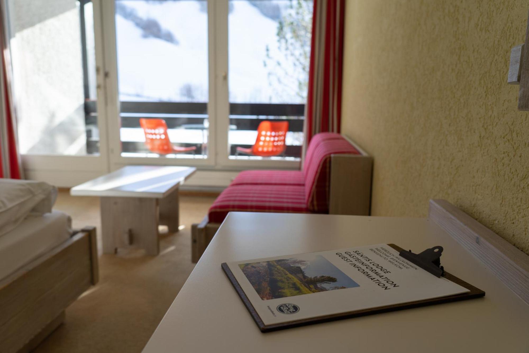 Berg&Bett Säntis Lodge Unterwasser Rum bild