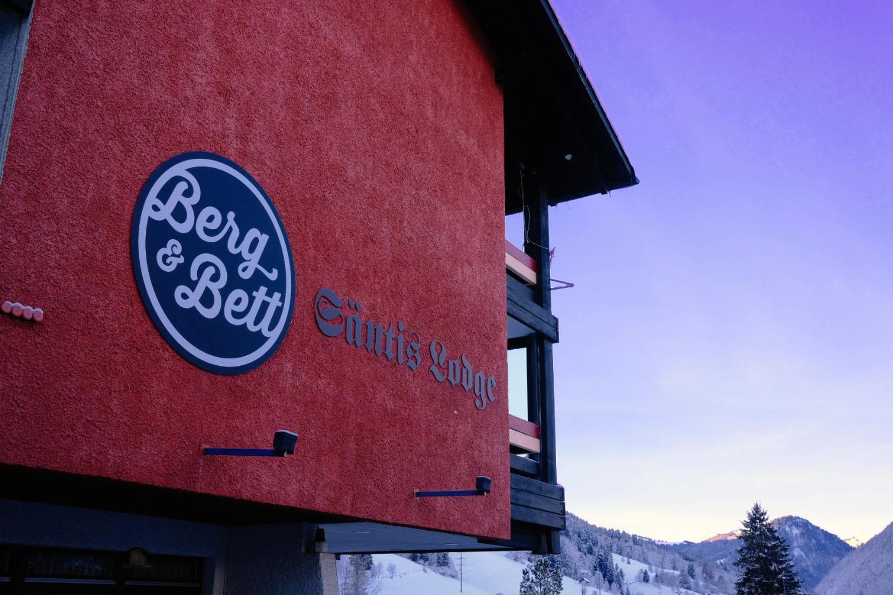 Berg&Bett Säntis Lodge Unterwasser Exteriör bild